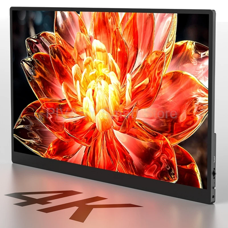 17.3 Inch 4K Touch Portable Monitor PS5 Expansion Screen IPS HD PC Secondary Display 100%DCI-P3 Color Gamut 500nit Brightness