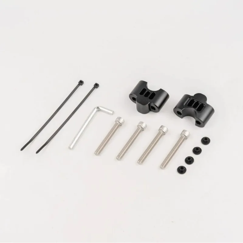 For Honda Monkey 125 DAX125 CT125 CC110 CNC Aluminum Motorcycle Handlebar Riser Heightening Clamp Motorcycle Accessories