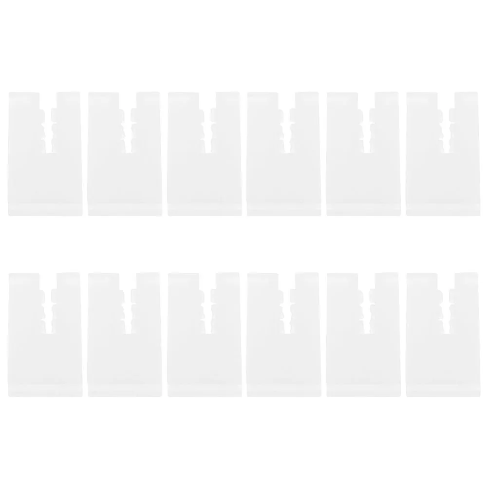 Cubierta de inserción de soporte de radiador, gancho de Panel de plástico, funda protectora antivibración para calefacción de hogar y oficina, seguridad de invierno, 12 Uds.