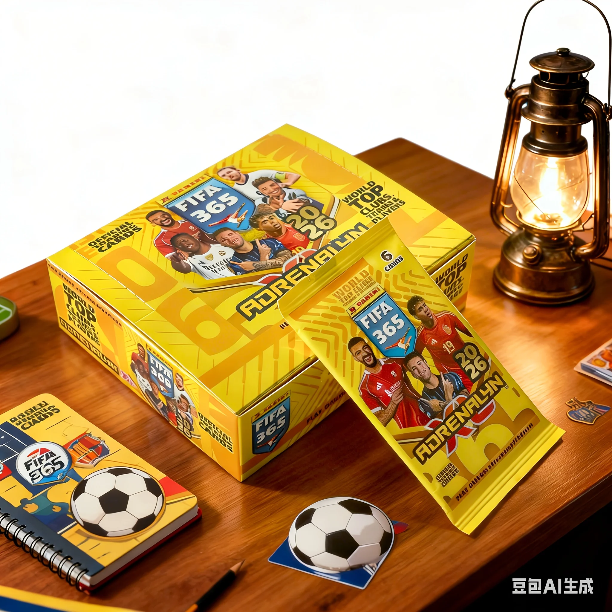 

Случайно отобранные 1/3/5 шт. PANINI Limited Edition FIFA 365 2026 Adrenalyn XL Fat Pack: Официальные наборы карточек игроков