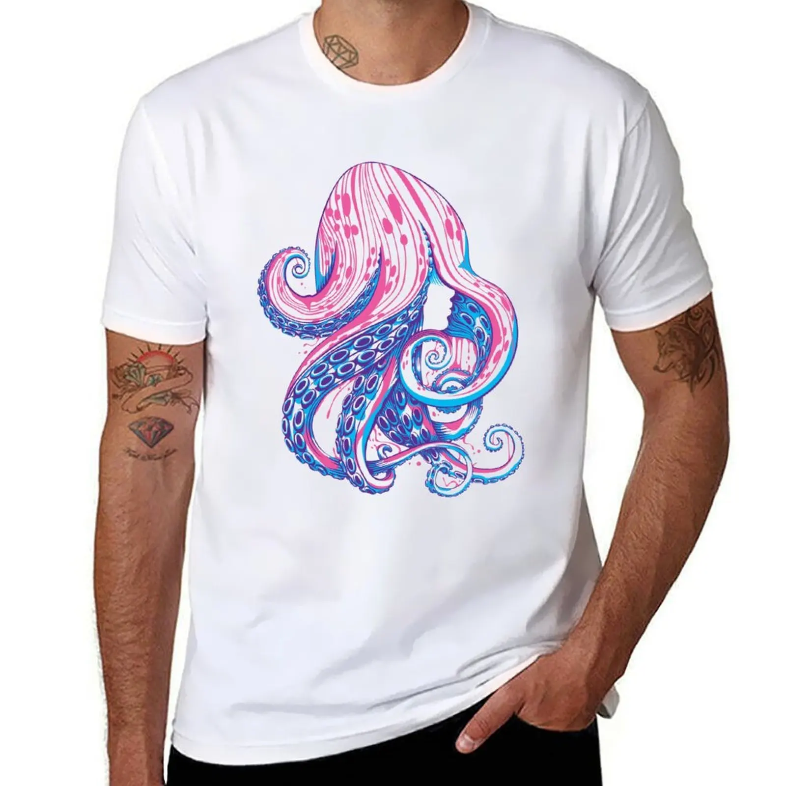 

Curls T-Shirt anime tshirt t shirts cotton 100% T-Shirt