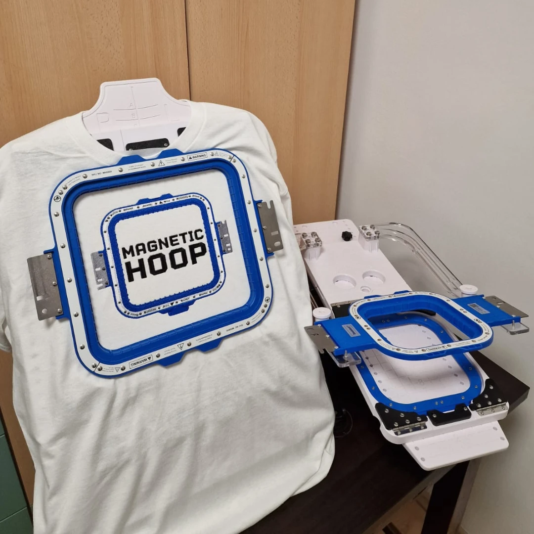 Happy Japan HCS HCH HCD HCU HCR HCM HCG embroidery machines with Sewtalent magnetic Frame Mighty Hoop Master Hooping station kit