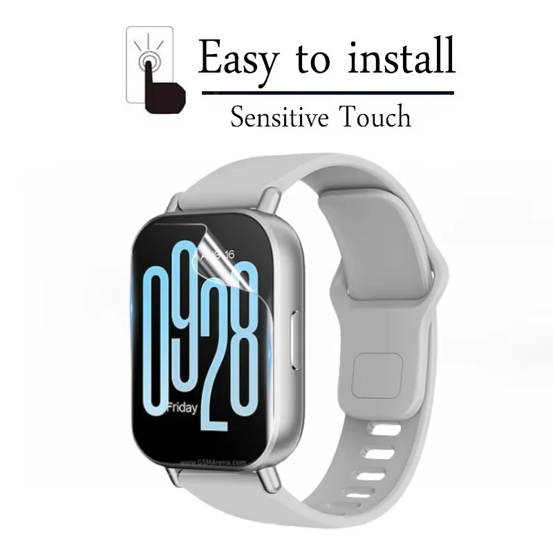 1-5PCS Hydrogel Film For Redmi Watch 3 5 Active Watch 4 3 Lite Protective Film Anti Scratch Screen Protector Redmi Watch 5Active
