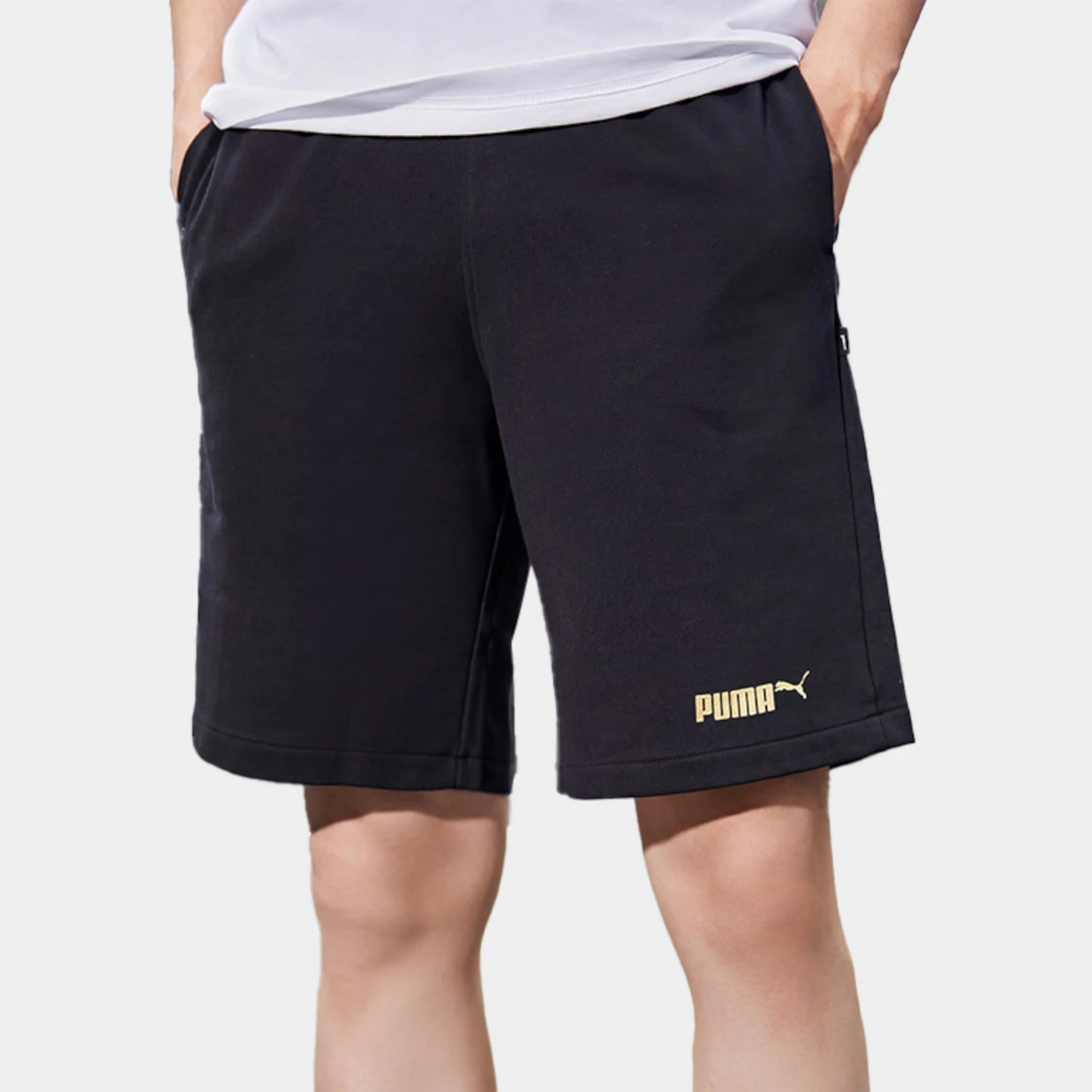 Puma genuine men's minimalist style loose straight sports casual shorts 697102-51