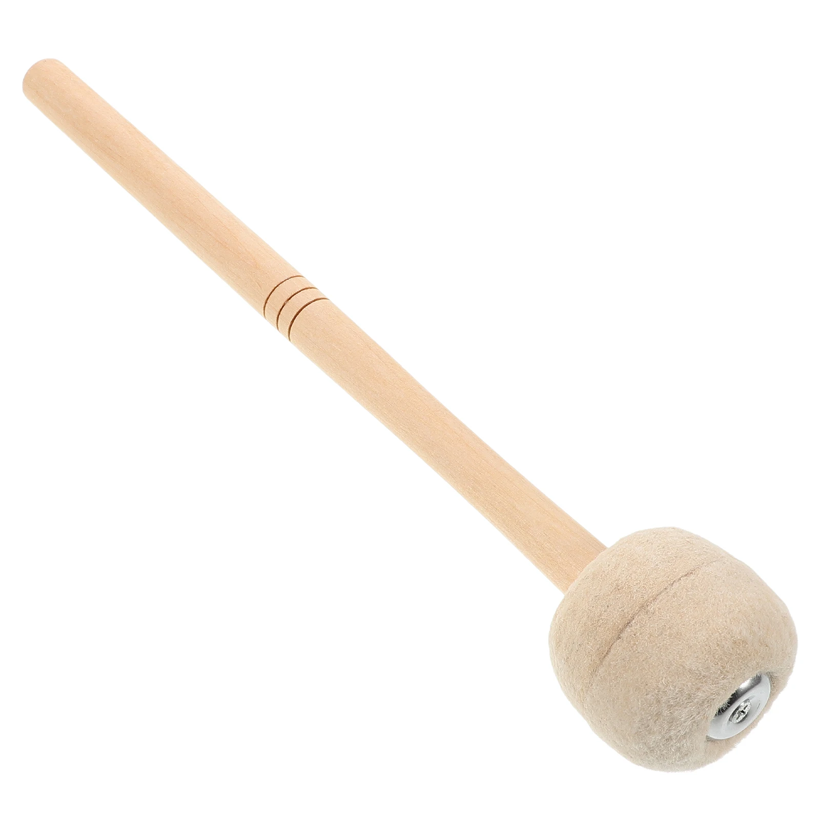 

Bass Drum Mallets Timpani Mallet Stick Felt Head Wooden Handle Percussion Instrument Durable Drumstick Maple Accessories