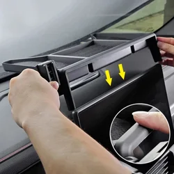 Car Mobile Phone Holder Fit for Jetour Traveller T2 2023 2024 2025 Modified Car Storage Box Auto Interior Trims Accessories