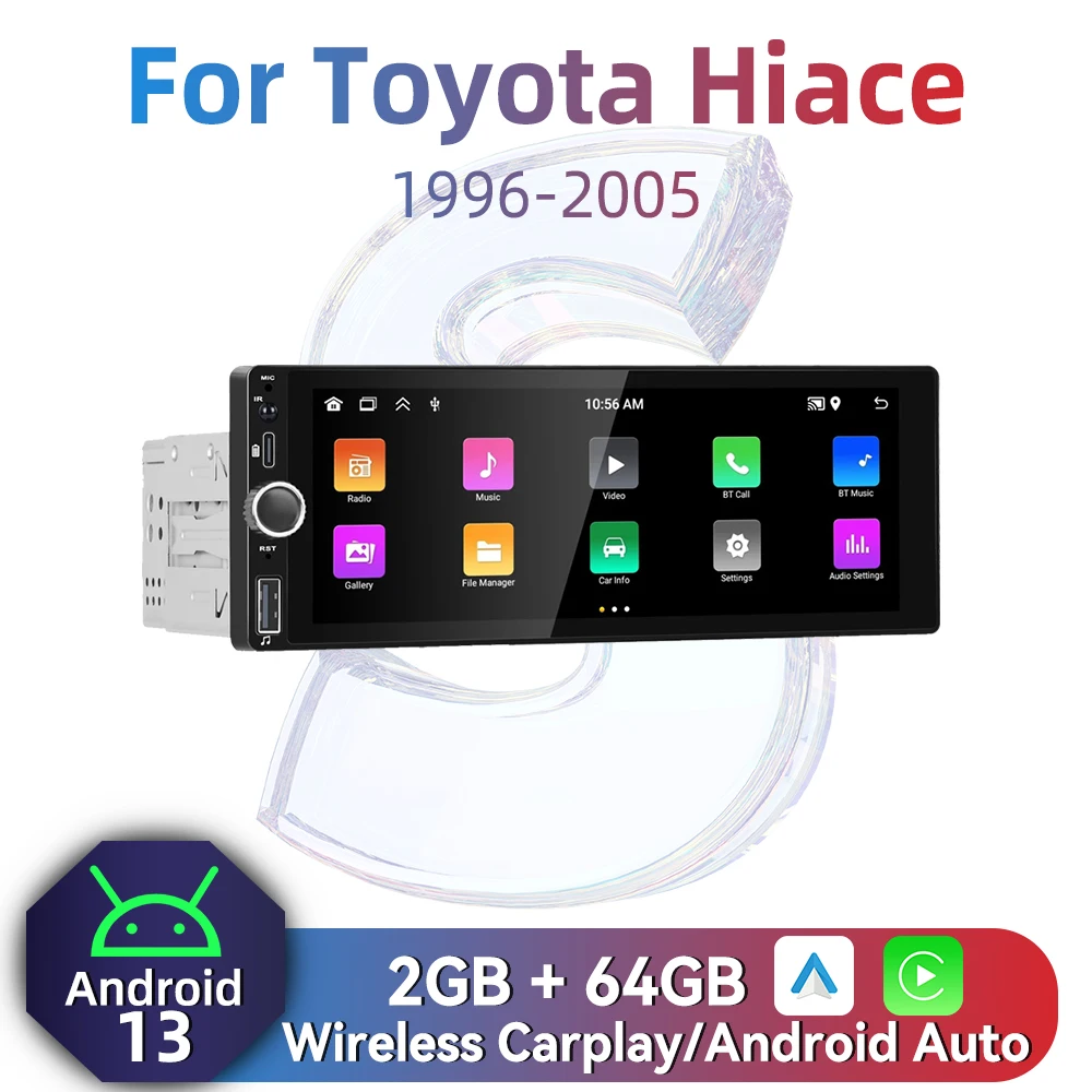 1Din Carplay Androi… - image