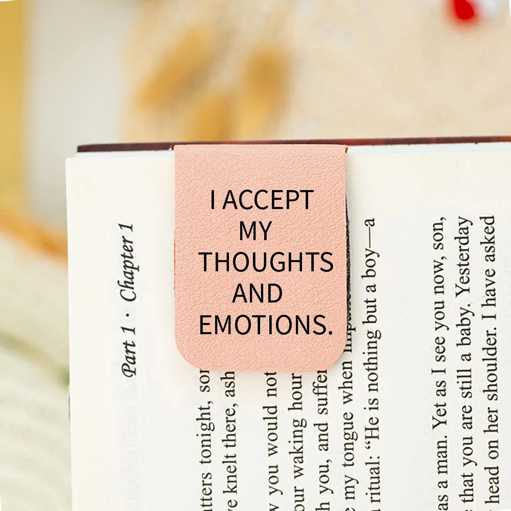 1 قطعة إشارة مرجعية للاسم مع المثل ، إشارة مرجعية مخصصة من الجلد ، إشارة مرجعية مغناطيسية مخصصة ، هدية عيد ميلاد لمحبي الكتاب #5