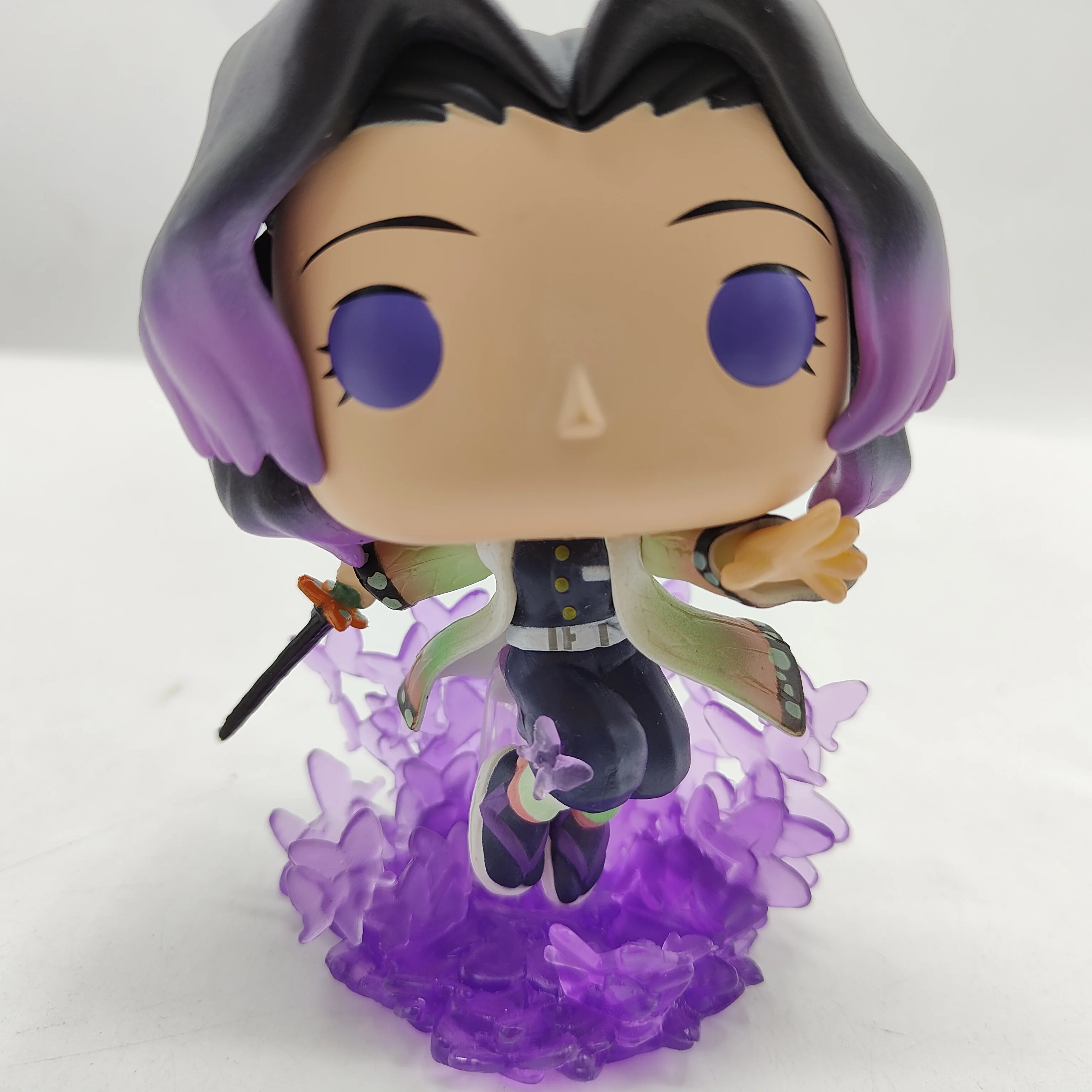 Demon Slayer 1314 Kochou Shinobu Vinyl Figurine Cute Doll Anime Peripherals Action Figure Collection Model Toys