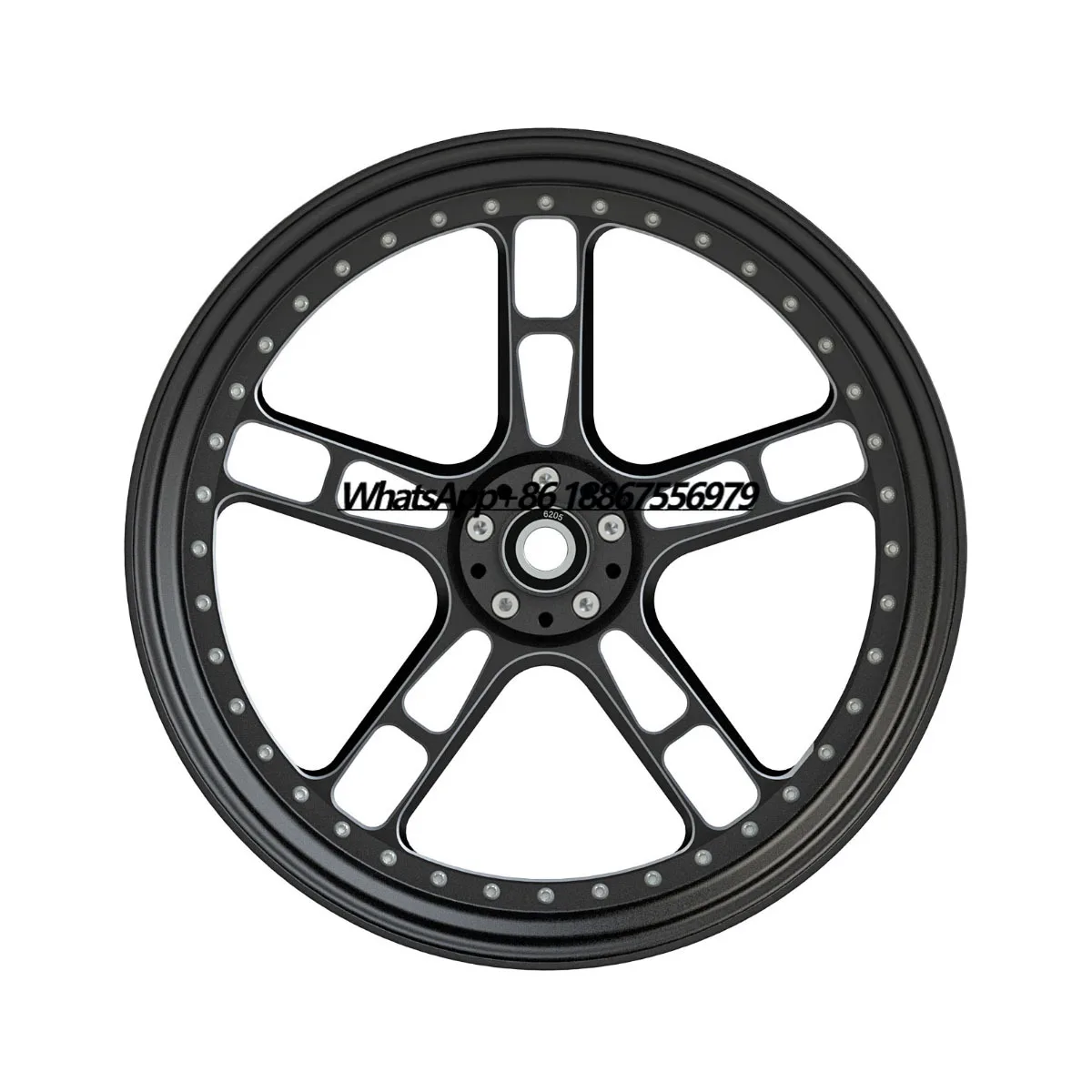 

For Harley 14-later Ultra Classic Ultra Limited Model New Rear and Front Aluminum Motorcycle Wheels Black Alloy Rim Accessories