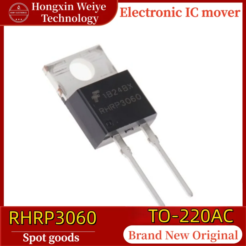 

(5/20 pieces) RHRP3060 3060 TO-220AC 600V 30A Fast Recovery High Efficiency Rectifier Diode Original In Stock Fast Shipping