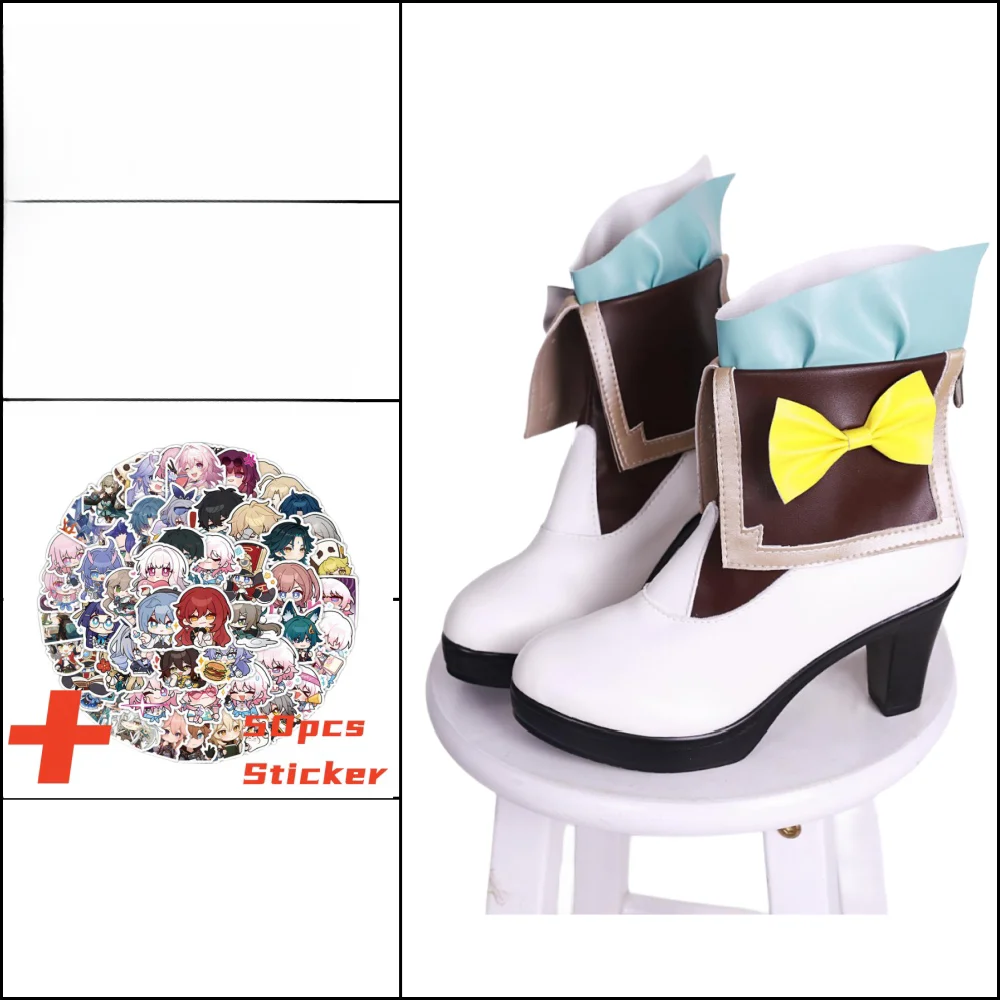 Honkai Firefly Cosplay Costume Women Outfit Honkai Star Rail Firefly Cos Wig Shoes Hsr Cos Halloween Costumes