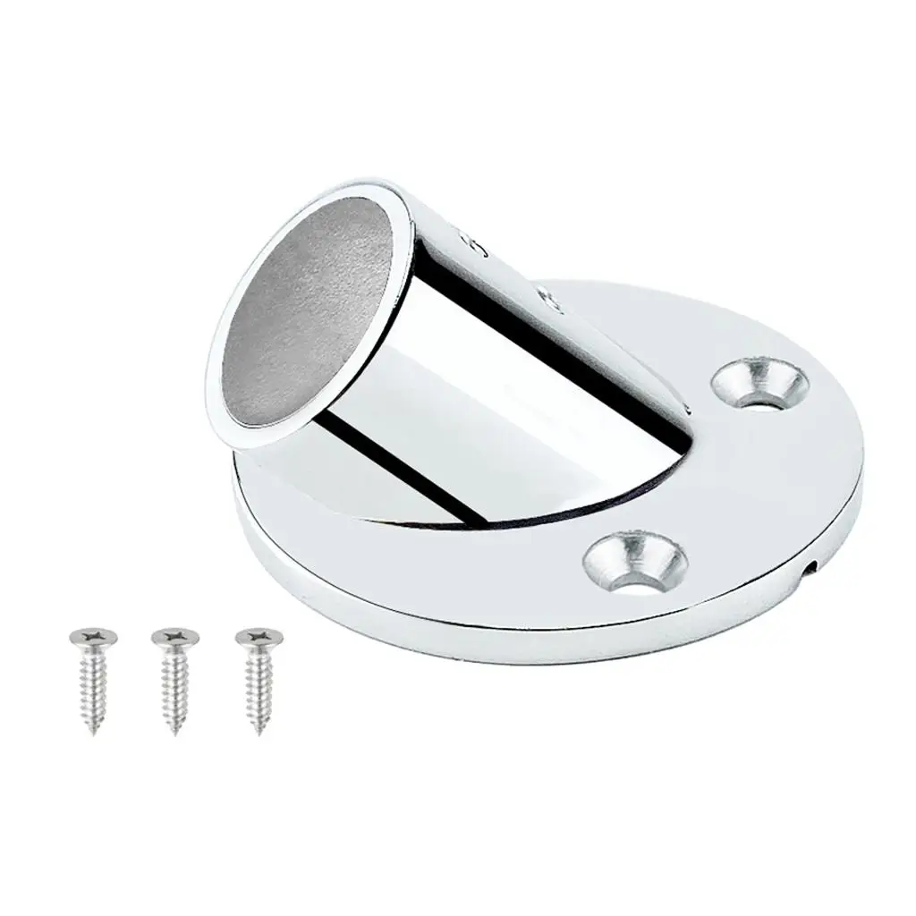 Boat Hand Fitting 30/45/ Degrees 316 Stainless Round Bottom 22 /