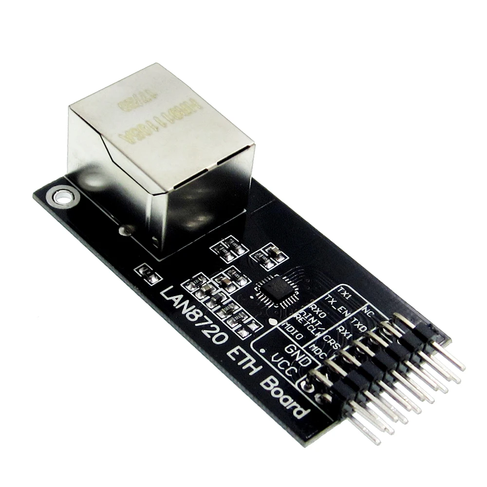 LAN8720 Module Physical Layer Transceiver PHY Module Embedded Web Server RMII Interface MDIX Regulator I/O Voltage Module