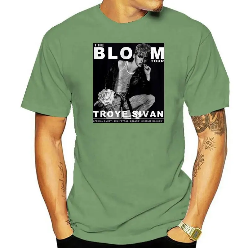 New Troye Sivan The Bloom Tour 2022 Dates T-Shirt Black S-2XL