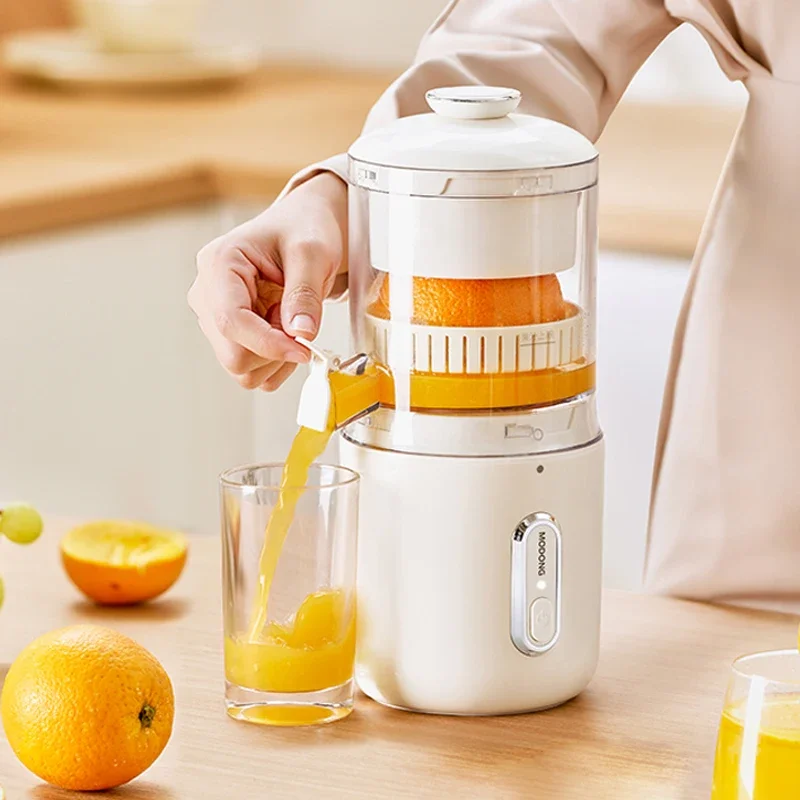 New Electric Juicer USB Rechargeable Mini Multifunctional Fruit Squeezer Pressure Juicers Wireless Portable Orange Lemon Blender