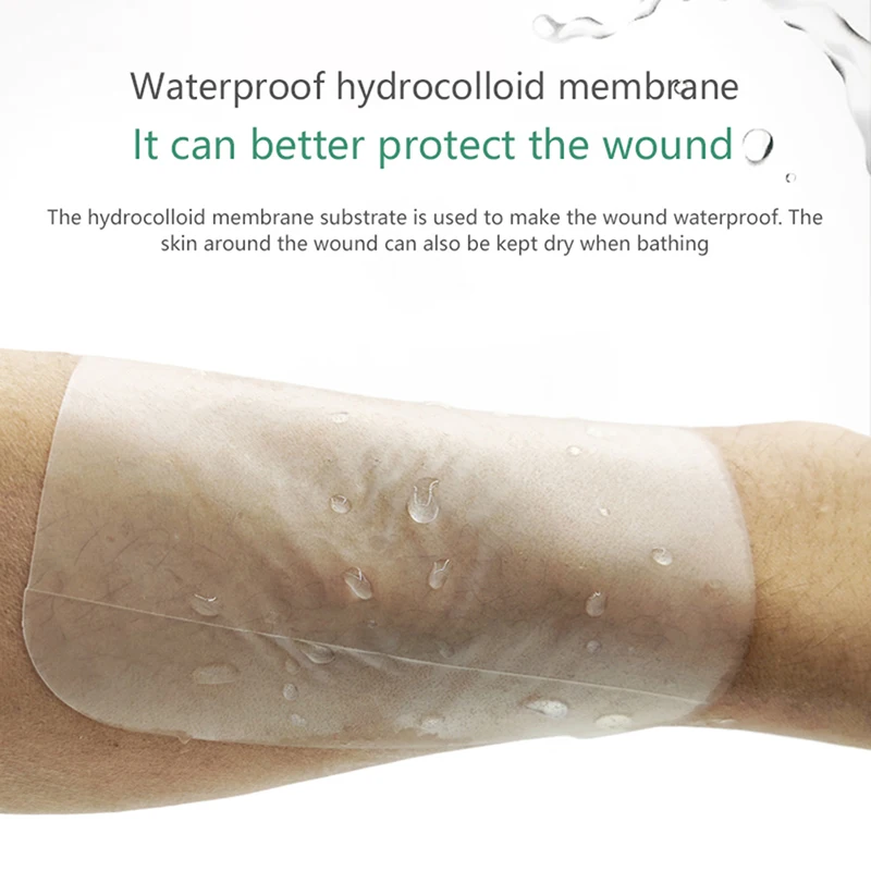 Ultra dünne Hydro kolloid kleber Wund verband dünne heilende transparente Pad nützliche atmungsaktive wasserdichte Patches