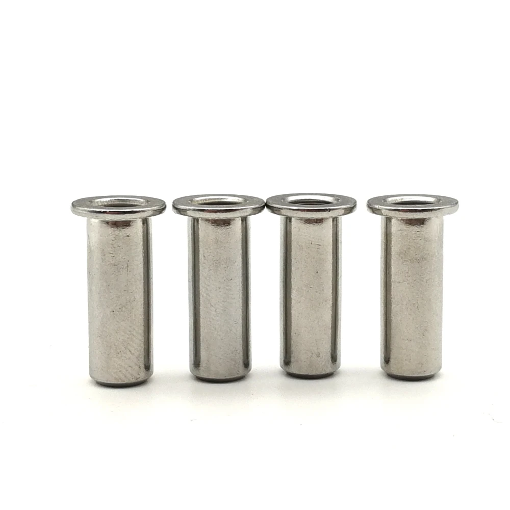 M4 M5 M6 M8 M10 Stainless steel blind inserts nut with closed end Flat head rivet nut Sealed 304PTGS