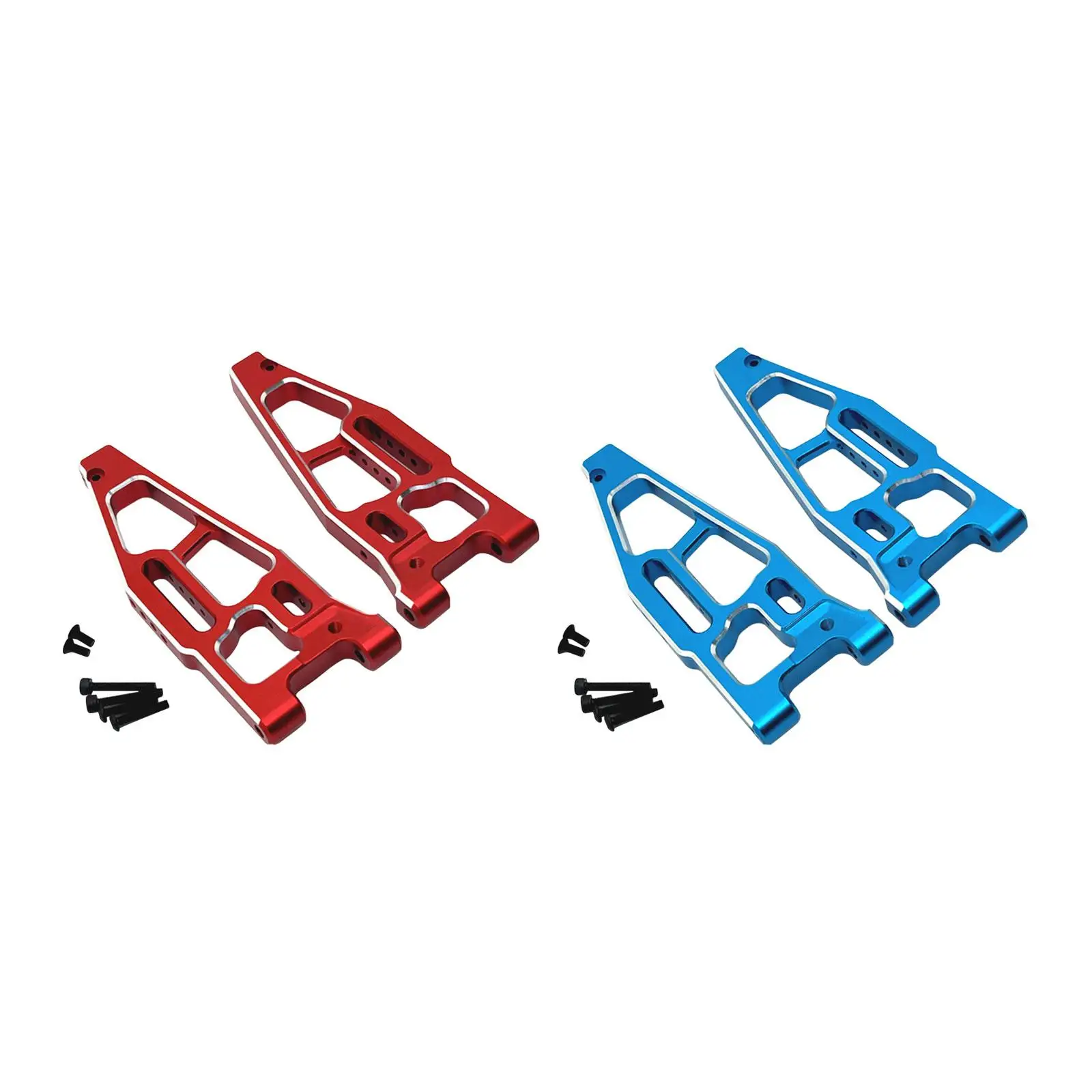 2 peças acessórios de atualização de carro RC escala 1/8 com parafusos substitui metal