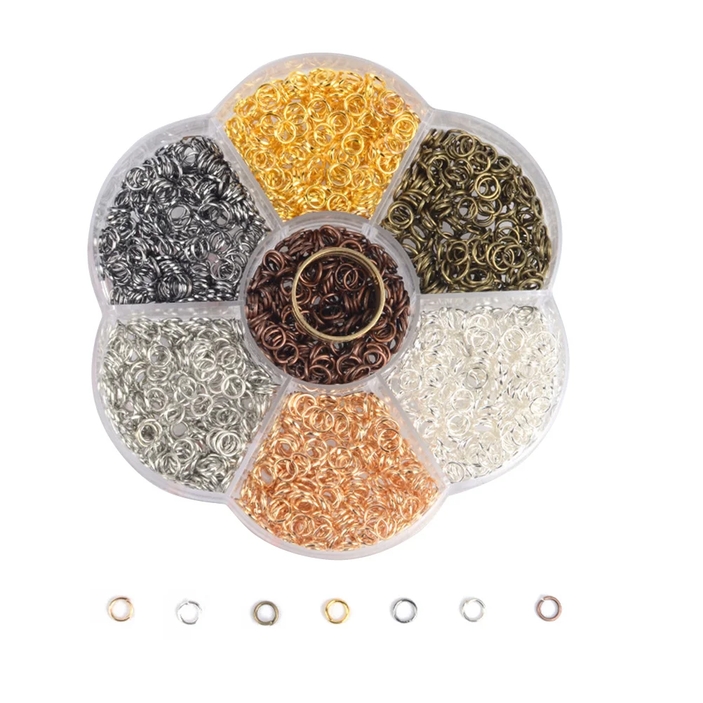 230 قطعة خواتم مفتوحة دليل اتصال خواتم سبيكة قلادة جالبة للحظ DIY بها بنفسك صنع المجوهرات الاكسسوارات قلادة سوار سكرابوكينغ