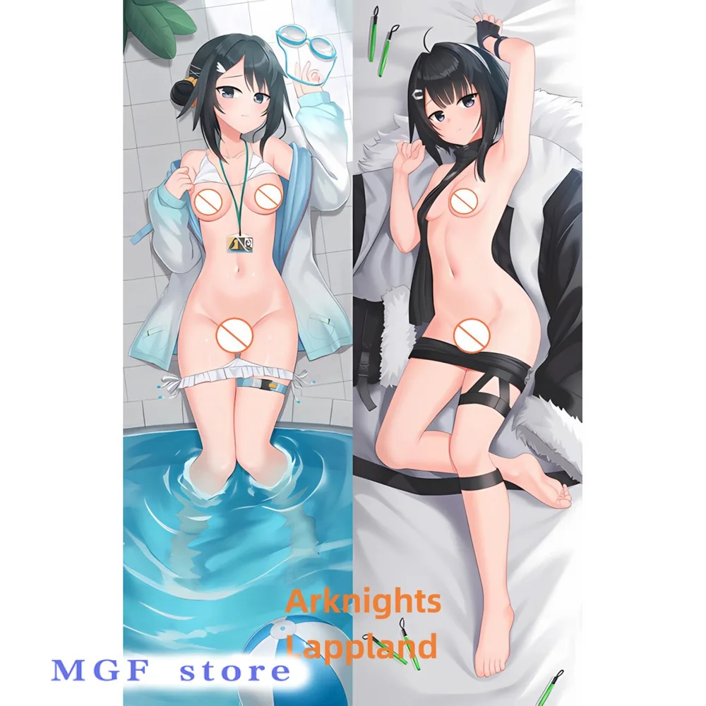 Dakimakura Anime Pillow Case Arknights Lappland Double-Sided Print Of Life-Size Body Pillowcase Gifts Can Be Customized