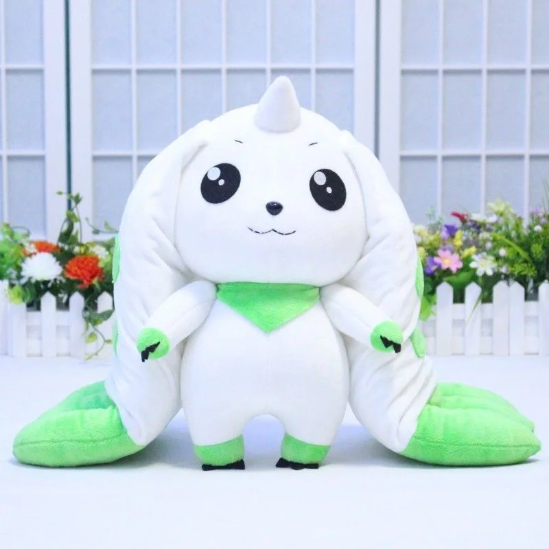 45cm Digimon Adventure Anime Terriermon Plush Doll Kawaii Stuffed Figure Toy Cartoon Lopmon Monster Cute Soft Pillow Kids Gift