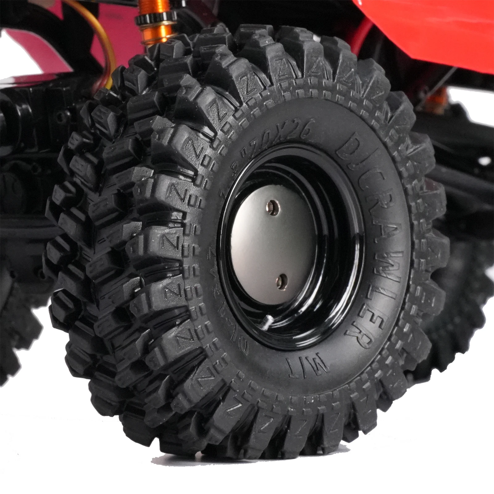 DJ Vintage disco beadlock roda, prato fundo, 1:18 TRX4M axial, SCX24, gladiador Deadbolt Bronco C10, 236g, 1,3\