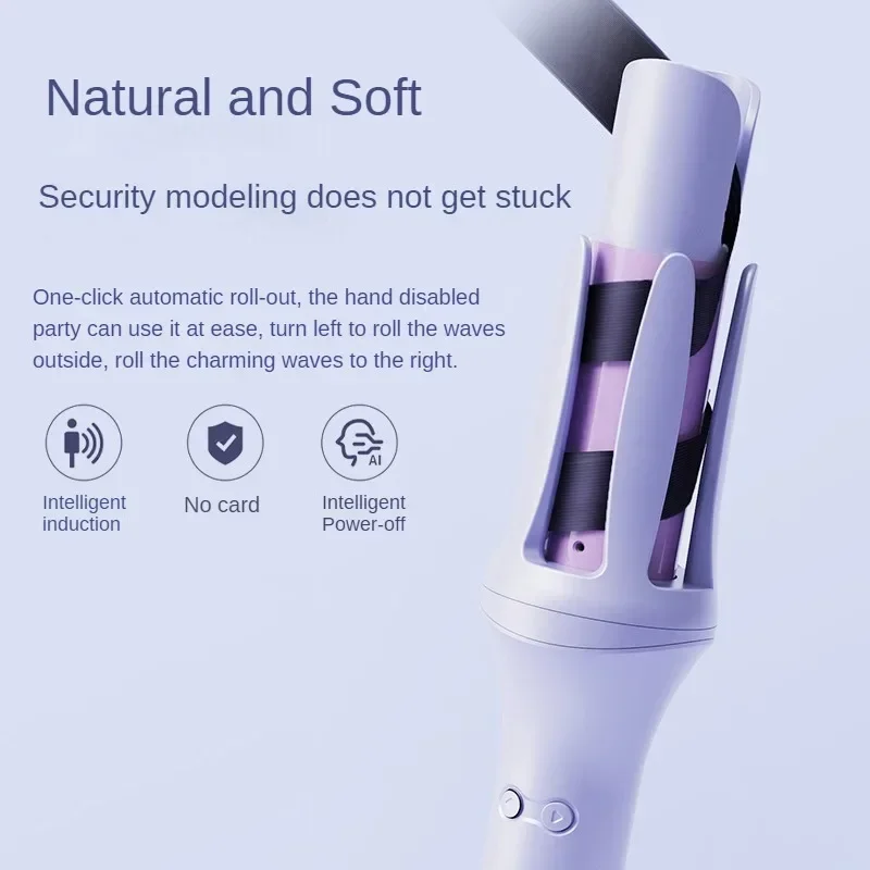 Automatic Hair Curler Stick Negative Ion Electric Ceramic Curler Fast Heating Rotating Magic Curling Iron Hair Care Styling Tool