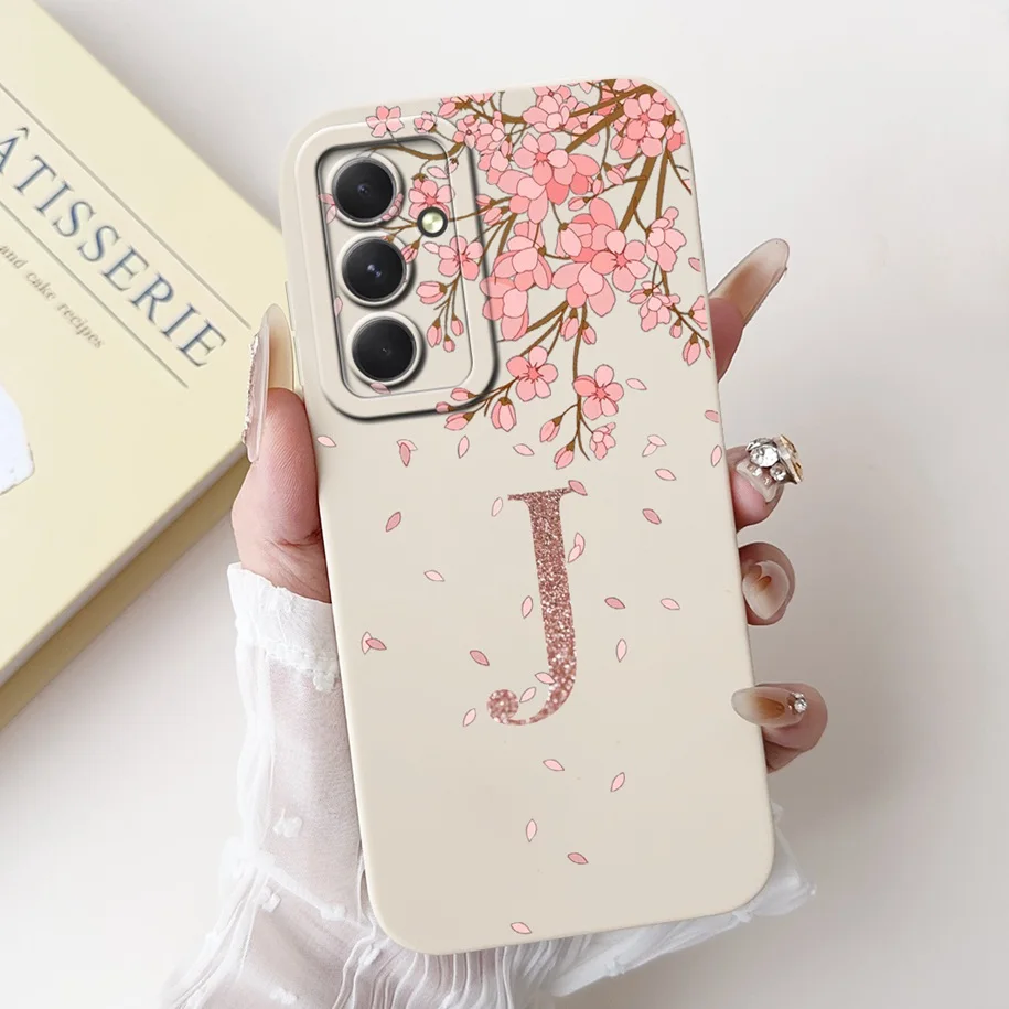 For Samsung Galaxy S24 FE Case SM-S721B Lovely Crown Letters Silicone Phone Cover For Samsung S24FE Funda Lens Protection Bumper