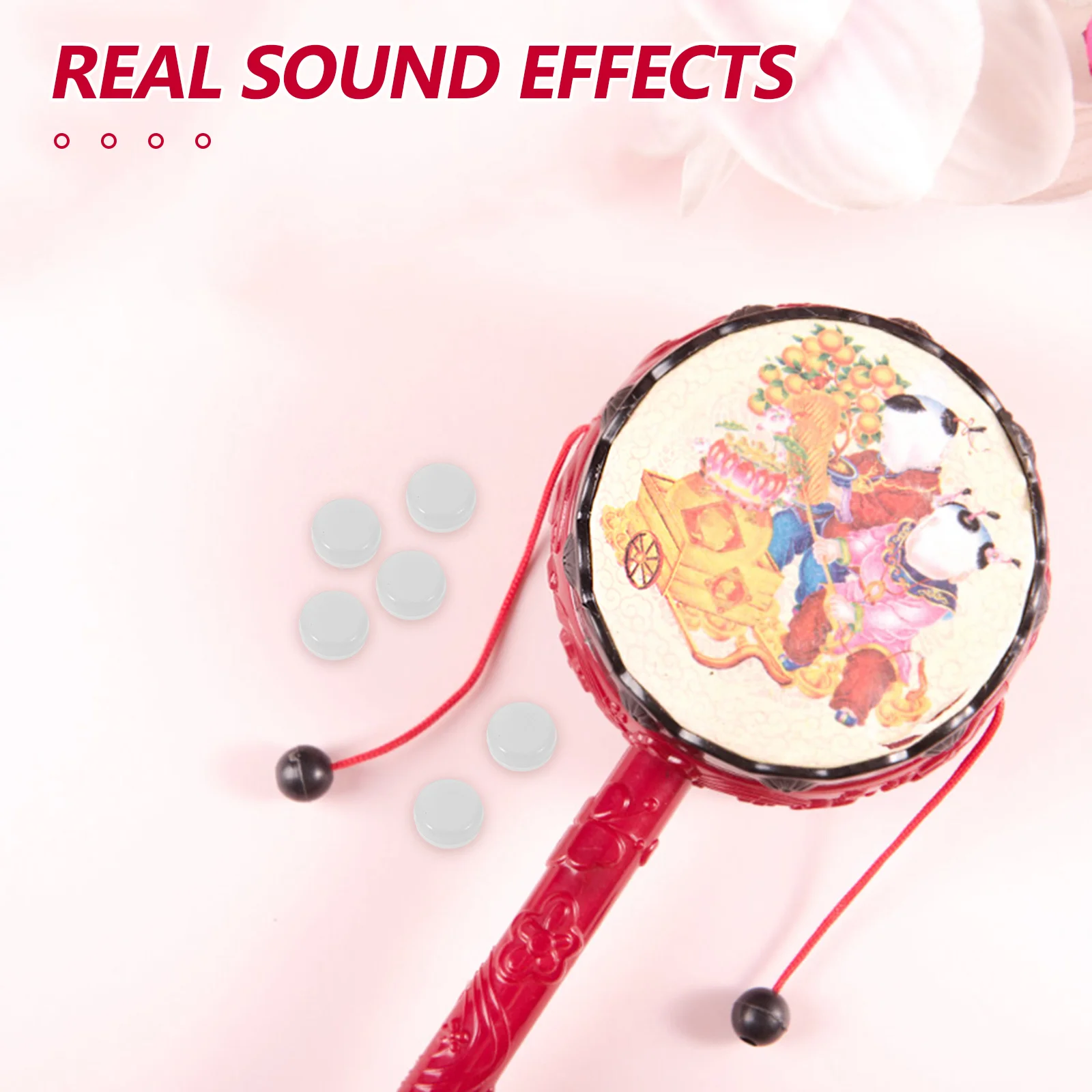 

20Pcs Rattle Inserts Baby Safe Plastic Balls Noise Maker Replacement DIY Infant Noise Maker Insert Shaking for Stuffed Animal