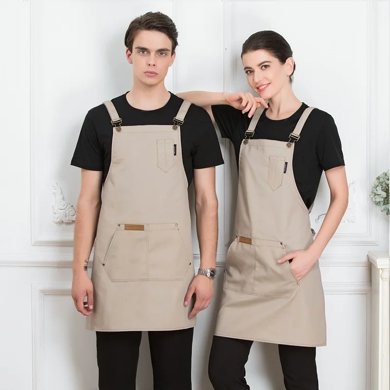 Supermarket Work Apron Custom Logo Apron Advertising Apron Printing Milk Tea Shop Apron Custom Fruit Shop Apron