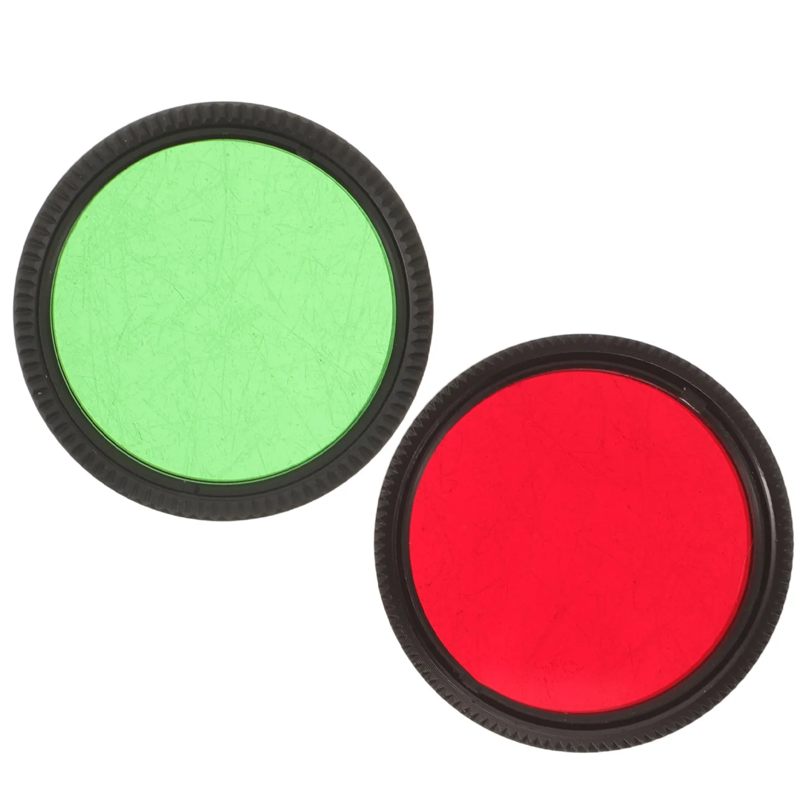 2Pcs Telescope Filters Kit 1.25 Inch Color Filter Set for Planetary Lunar Observation Optical Glass Astronomy Eyepiece Filter