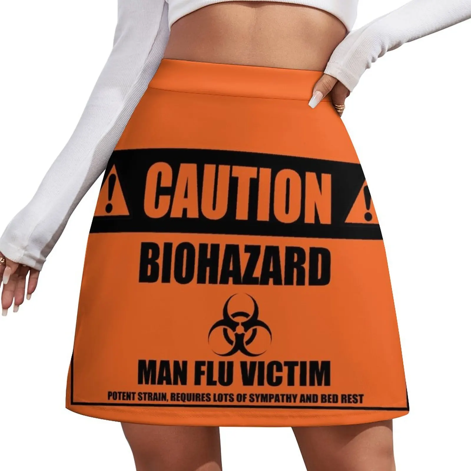 

Man Flu - Biohazard Mini Skirt Women's dress Dresses Mini Skirt