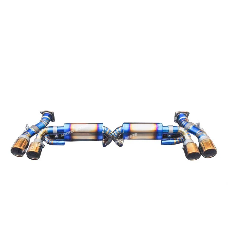 Para PORSCHE 991 TURBO TURBO S VALVETRONIC CAT-BACK SISTEMA DE ESCAPE