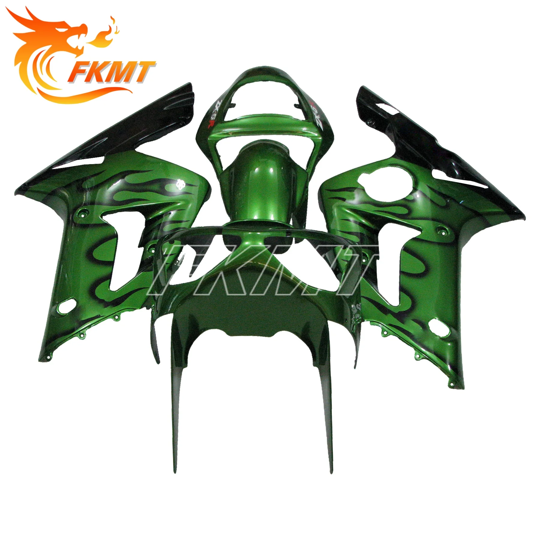 

Road Racing ZXMT Motorcycle parts for Kawasaki Ninja ZX6R fairing kit 2003 2004 blue black fairing set zx6r 03 04 GV39