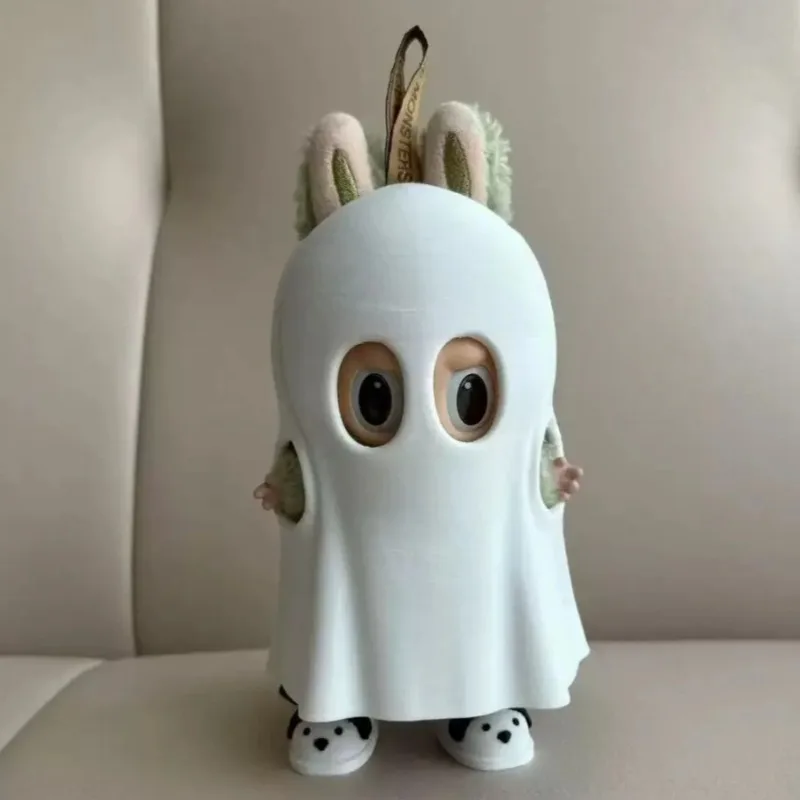 فقط الملابس ل 17 سنتيمتر V1 V2 V3 Labubu هالوين ثلاثية الأبعاد الطباعة شبح مضيئة دمية الملابس والاكسسوارات الديكور هدايا عيد الميلاد #5