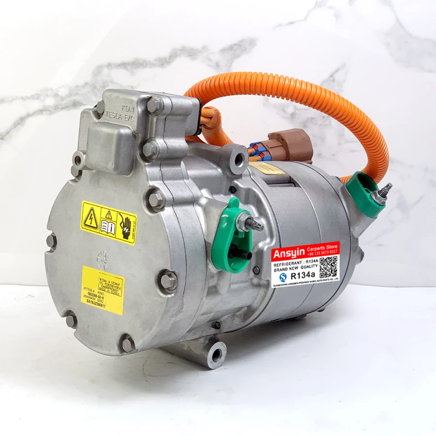 CAR Electric Hybrid Pump AC Compressor For Tesla - Model S 2012-2018 - L1S F502-FPCBA-01 11627387 1028398-00-E