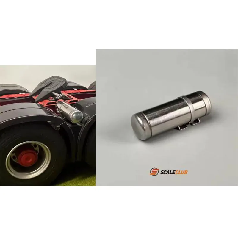 1/14 SCALECLUB RC camion réservoir de stockage de gaz réservoir d'air pièces décoratives en métal pour Tamiya 1 14 RC tracteur camion accessoires pièces