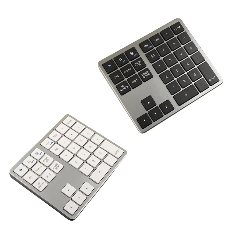 

2025 New 2.4G Wireless Bluetooth Number Pad 35 Keys Remote Connection Numpad Numeric Keypad For Laptop Window Digital Keyboard