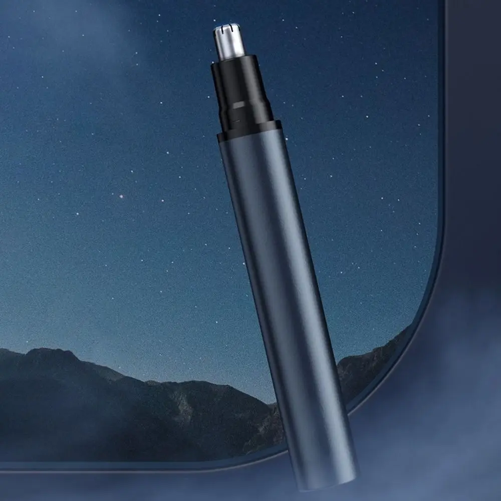 USB Rechargeable Electric Nose Hair Trimmers Painless Trimming Digital Display Ear Hair Trimmer Waterproof Safety