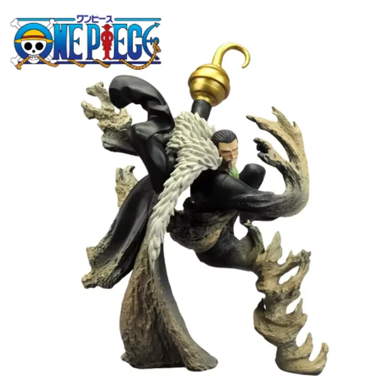 Nieuw Op Voorraad 18 cm Een Stuk Anime Figuur Manga Gk Sir Krokodil Action Figure Collectie Ornament Standbeeld Kinderen Speelgoed geschenken