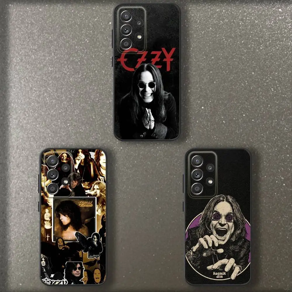 

Singer O-Ozzys Osbournes Phone Case For Samsung S 25,24,23,22,30,21,10,9,Ultra,Plus,Lite,FE,4,5 G Soft Black Case