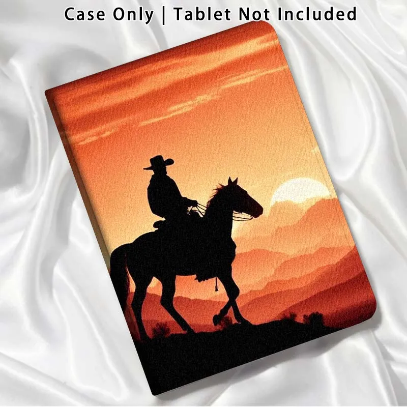 Horse Riding Design For Xiaomi Poco Redmi Pad 2 4 5 6 6S 7 7S SE Pro Ultra Max 14 11 8.8 11.2 12.5 Inch Tablet Case
