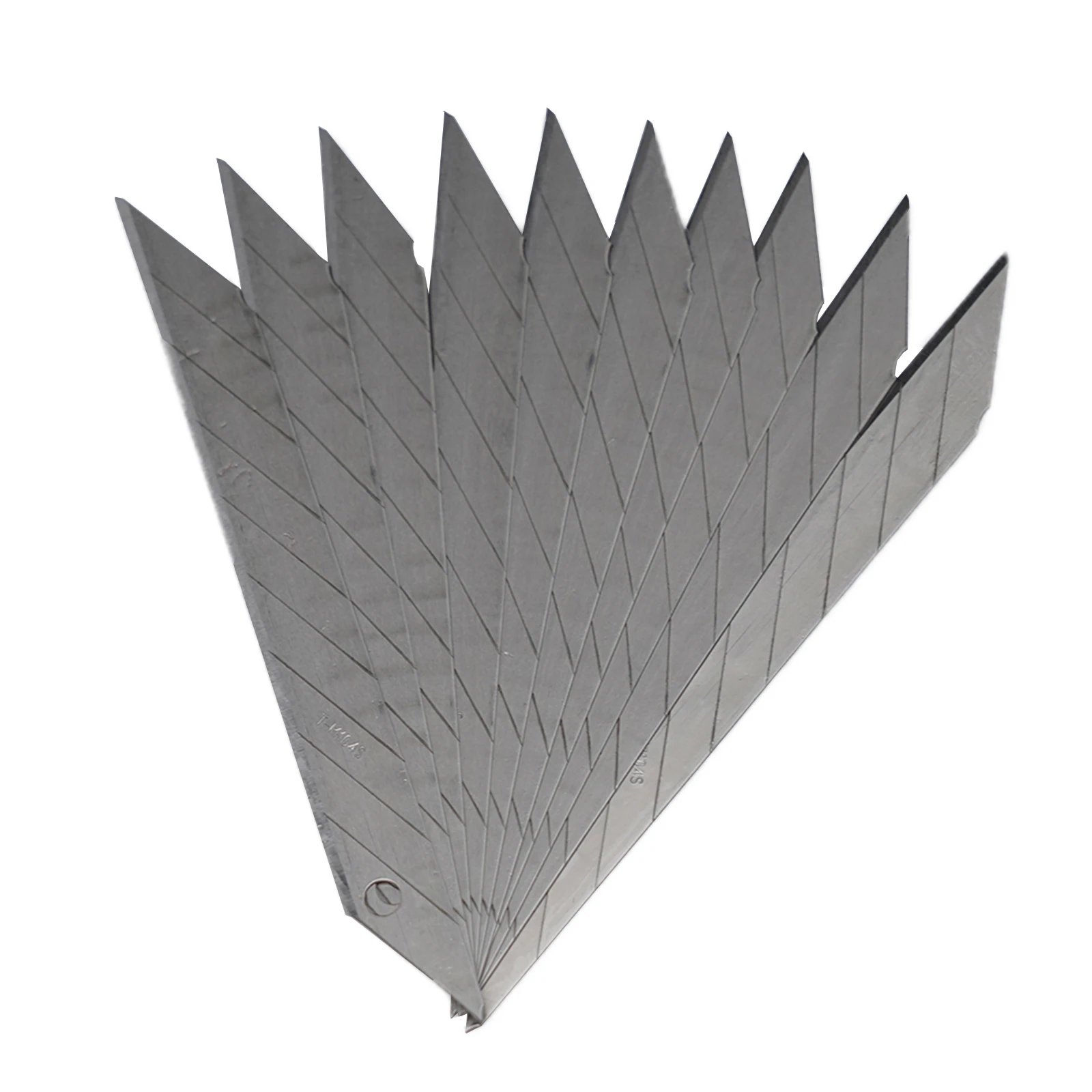 10PCS Alloy Steel Art Blades 30 Degrees Carving Cutter For Office Stationery School Craft Class Replacement Blades