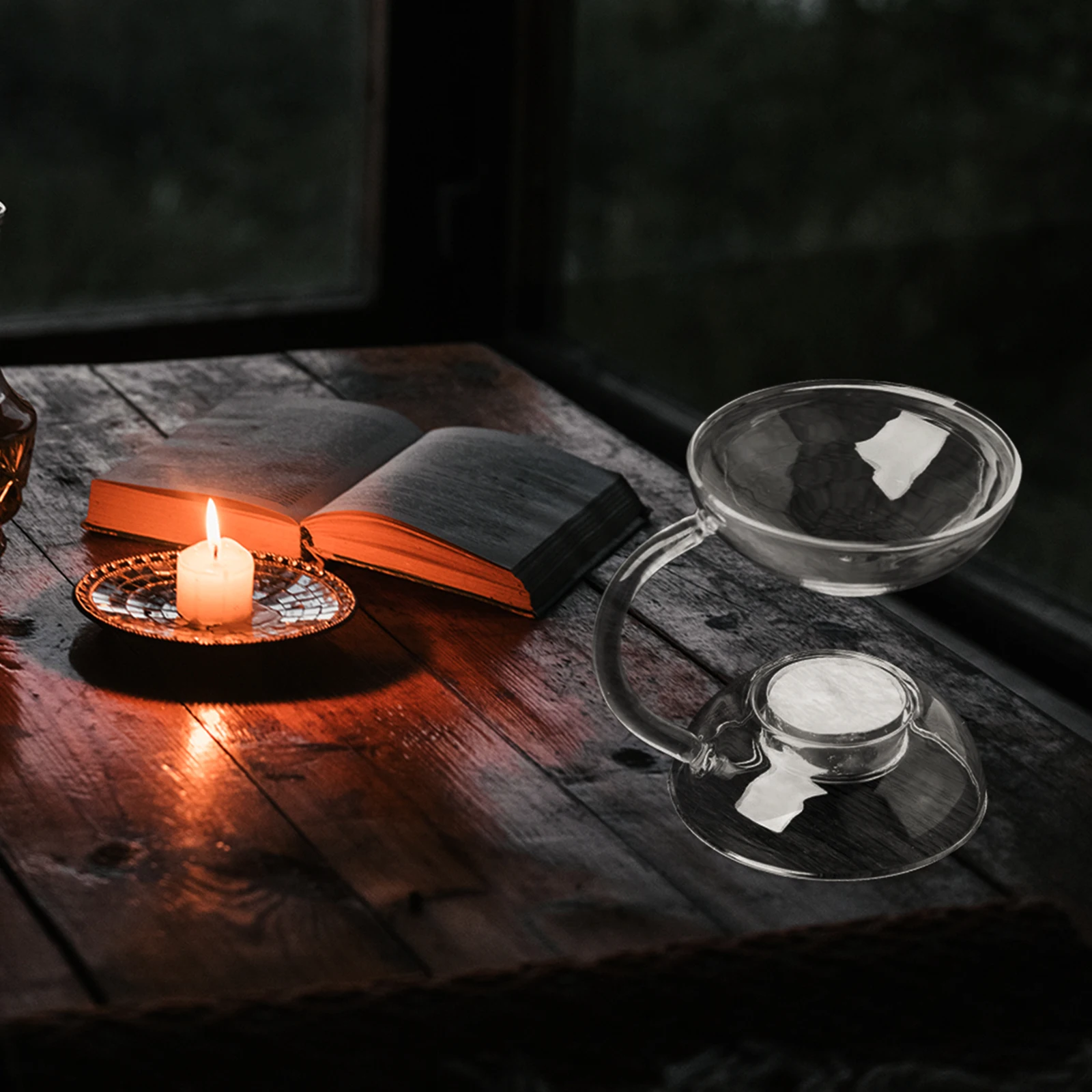 

Glass Holders Simple Design Tabletop Decor for Tea Light Home Office Bedroom Wedding Party Decoration Essential