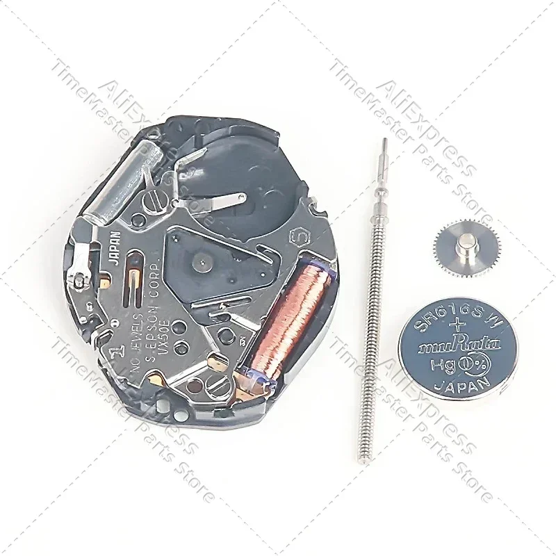 Japan VX50 movement VX50E quartz movement two hands no calendar movement watch replacement parts