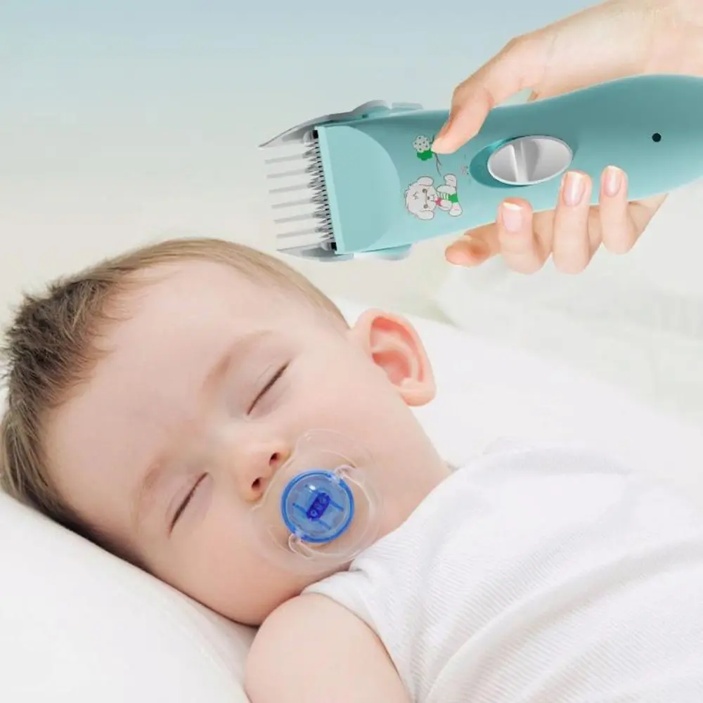 

Infant Silent Children Hair Clipper Safty Quiet Baby Hair Clipper Kit Hairdressing Electric Hair Trimming Tools for Boys Girls