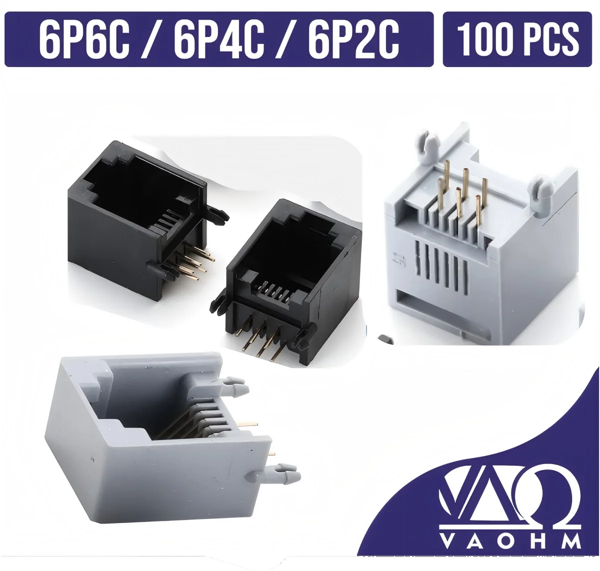 Vaohm 100PCS/LOT 6P…