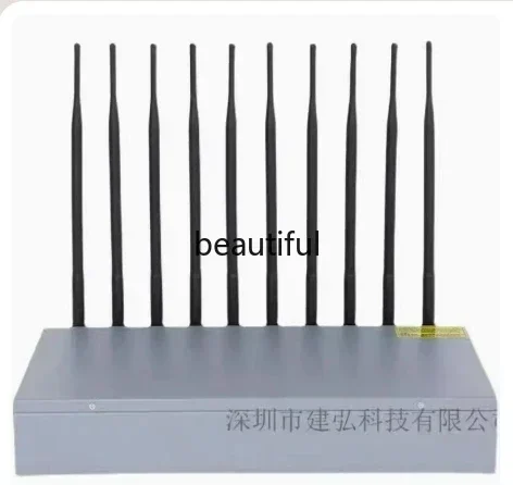 

Desktop 10 antenna 2345g Beidou anti-theft detection equipment, plug in and use immediately