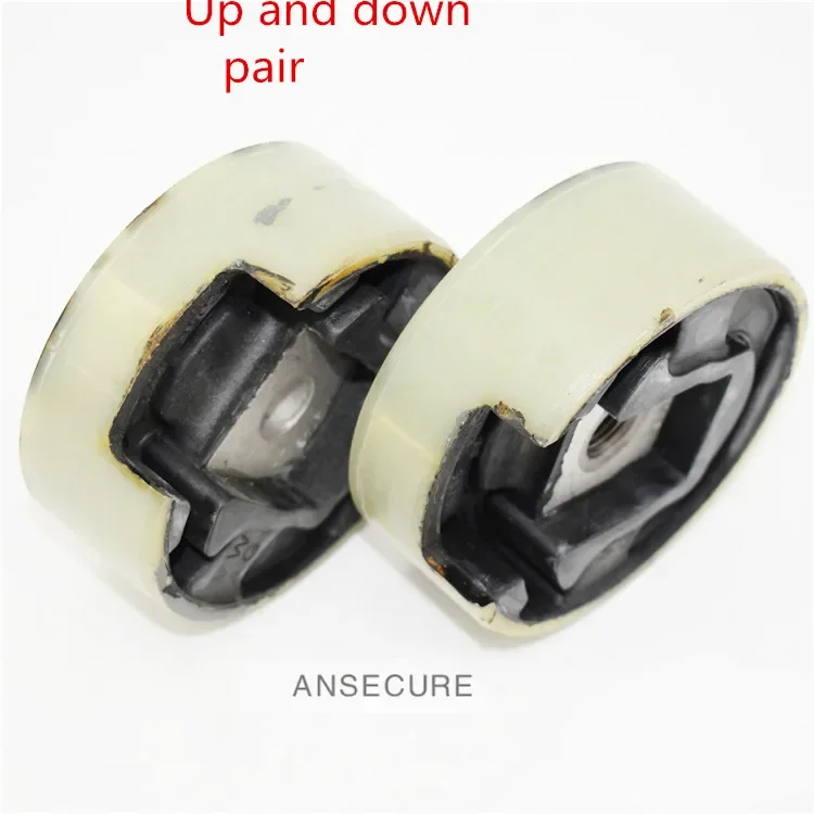 Pair Front Lower Upper Engine Mount  Bushing Rubber For VW  Golf 6 Jetta MK5 Passat B6 CC Eos Tiguan Caddy SKoda seat